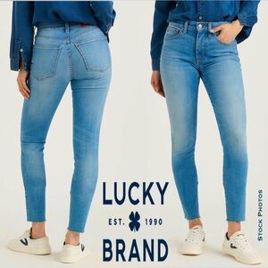 Lucky Brand Bridgette Skinny Raw Hem Jeans (2/26)